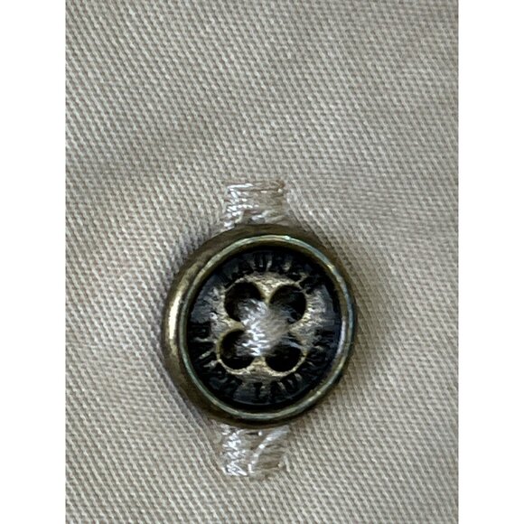 Ralph Lauren Womens Khaki Cotton Belted Shirt Dress - Picture 4 of 9